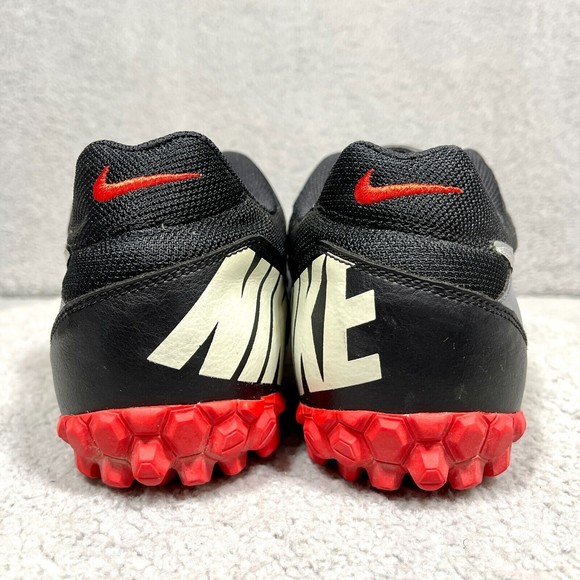 Nike 5 Bomba Mens Size 13 Soccer Football Shoes Black Gray Red 415130-003 - Picture 4 of 10